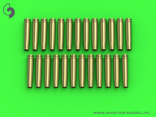 MAS-GM-35-018 1/35 Master Model German 2cm ammunition cal 20x138B for Flak 30/38, KwK 30/38 - empty shells 25pcs MMD Squadron