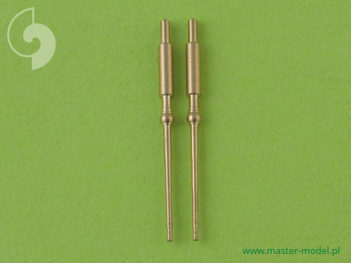 MAS-SM-350-035 1/350 Master Model OTO-Melara 76 mm/62 3 gun barrels 2pcs MMD Squadron