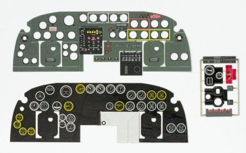 YMA3251 1/32 Yahu Models B-24 J Liberator - Instrument Panel MMD Squadron
