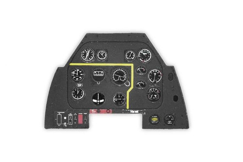 YMA4820 1/48 Yahu Models P-51D late - Instrument Panel MMD Squadron