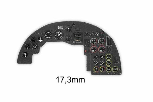 YMA7271 1/72 Yahu Models Do-17Z - Instrument Panel MMD Squadron