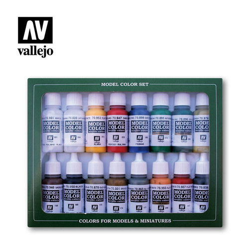 VJ70149 Vallejo Paint 17ml Bottle Napoleonic French and British 1789-1815 Model Color Paint Set 16 Colors MMD Squadron