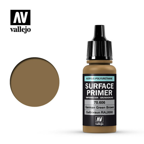 Vallejo Paint 17ml Bottle German Red Brown RAL 8012 Surface Primer