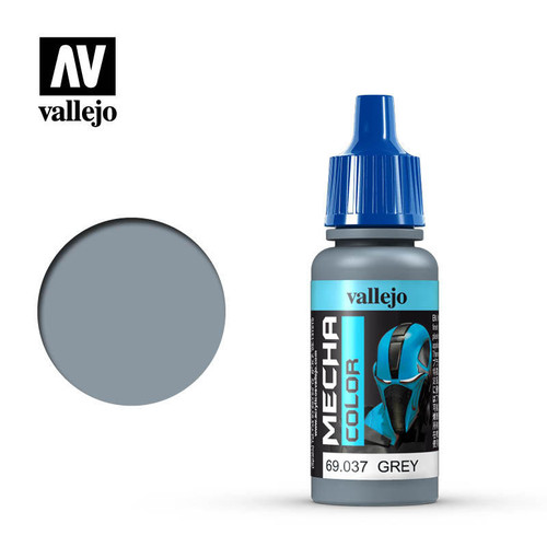 VJ69037 Vallejo Paint 17ml Bottle Grey Mecha Color MMD Squadron