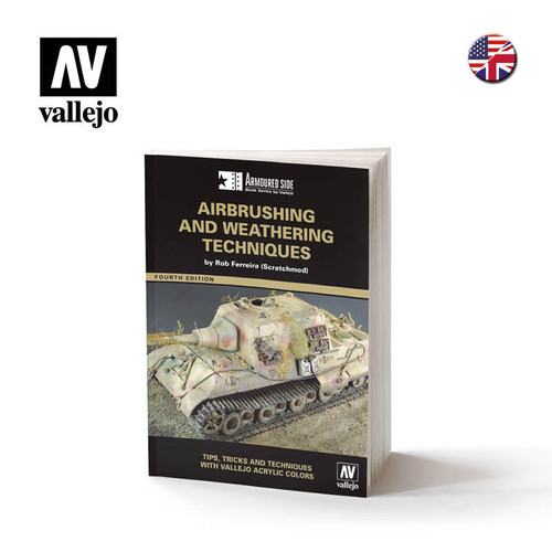 VJ75002 Vallejo Paint Airbrush and Weathering Techniques Book MMD Squadron VJ75002 Vallejo Paint Airbrush and Weathering Techniques Book MMD Squadron