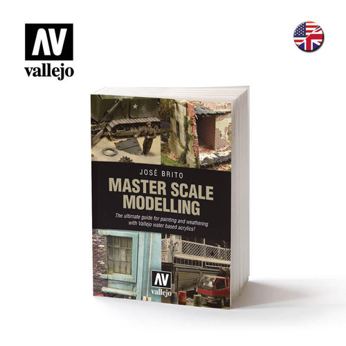 VJ75020 Vallejo Master Scale Modelling The Ultimate Guide to Painting and Weathering w/Vallejo Water Based Acrylics Book MMD Squadron