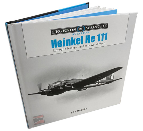 SHF363474 SHF36347 - Schiffer Publishing Heinkel He 111 Luftwaffe Medium Bomber WWII MMD Squadron