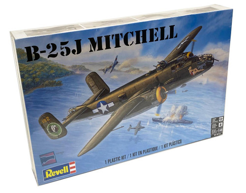 RMX5512 1/48 Revell B-25J Mitchell Bomber Plastic Model 85-5512 MMD Squadron