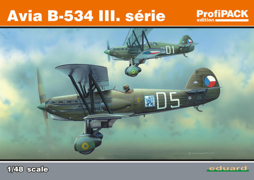 EDU8191 1/48 Avia B534 III Series BiPlane Fighter (Profi-Pack Plastic Kit)  MMD Squadron
