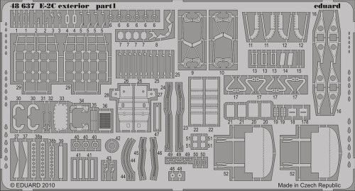 EDU48637 1/48 Eduard E2C Exterior for KIN 48637 MMD Squadron