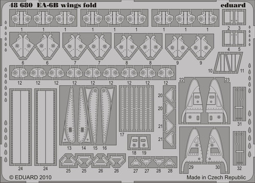 EDU48680 1/48 Eduard EA-6B Wing Fold for KIN 48680 MMD Squadron