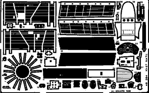 EDU48264 1/48 Eduard Ki27 Nate for HSG 48264 MMD Squadron