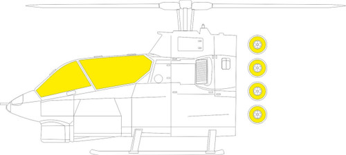 EDUEX862 1/48 Eduard Mask AH1G for Special Hobby MMD Squadron