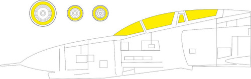 EDUEX802 1/48 Eduard Mask F-4B for TAM EX802 MMD Squadron