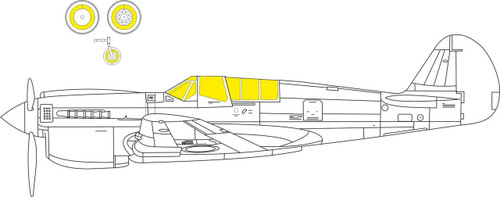 EDUEX817 1/48 Eduard Mask P-40N for ACY EX817 MMD Squadron