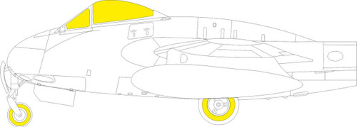 EDUEX834 1/48 Eduard Mask Vampire F3 for AIR EX834 MMD Squadron