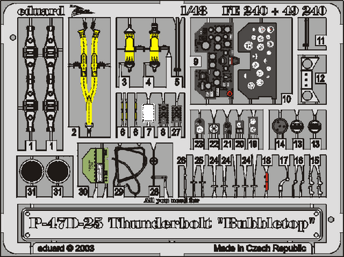 TAM25214 1:48 Tamiya P-47D Thunderbolt Bobbletop & 1/4t 4x4 Light Vehicle  [2 kits] - Sprue Brothers Models LLC