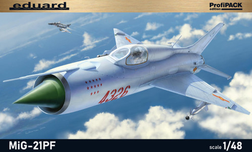 1/48 Eduard MiG21bis Soviet Jet Fighter Plastic Model Kit
