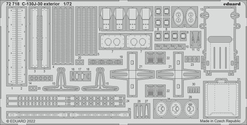 EDU72718 1/72 Eduard C130J30 Exterior for ZVE  MMD Squadron