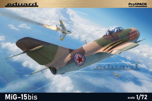 EDU7059 1/72 MiG15bis Soviet Cold War Jet Fighter (Profi-Pack Plastic Kit)  MMD Squadron