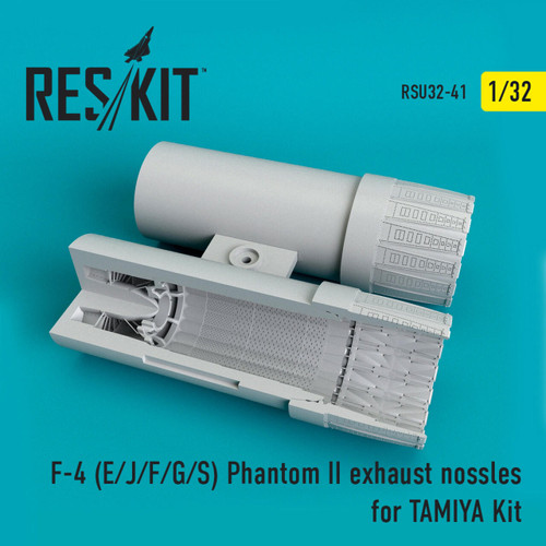 RES-RSU32-0041 1/32 Reskit F-4 E/J/F/G/S Phantom II exhaust nossles for TAMIYA Kit 1/32 MMD Squadron