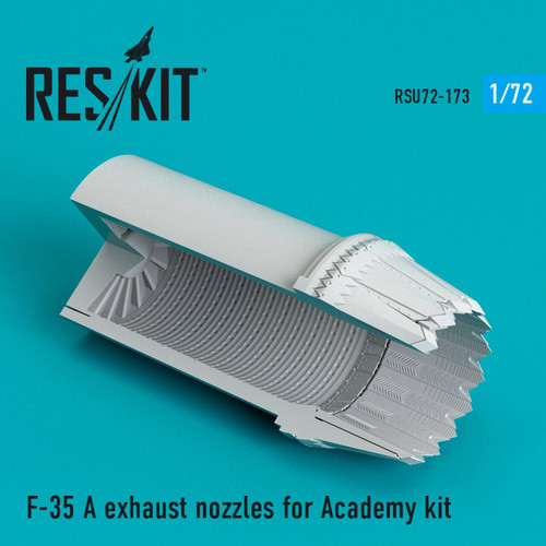 RES-RSU72-0173 1/72 Reskit F-35 A exhaust nozzles for Academy kit 1/72 MMD Squadron