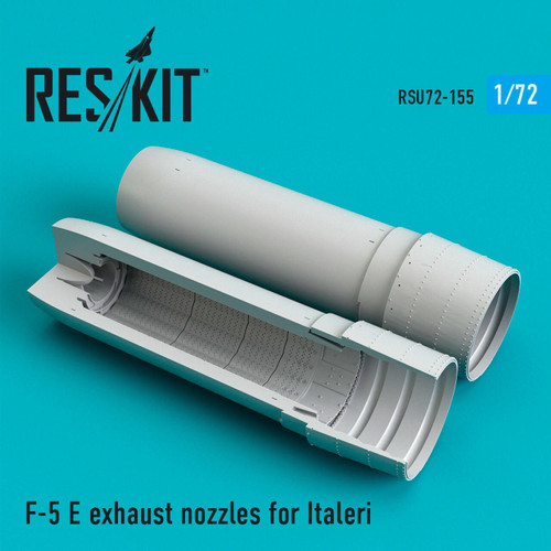 RES-RSU72-0155 1/72 Reskit F-5 E exhaust nozzles for Italeri 1/72 MMD Squadron