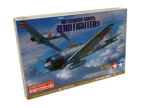 TAM25170 1/72 Tamiya Mitsubishi A6M2B Zero Fighter Zeke Plastic Model Kit MMD Squadron