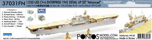 1/700 Flyhawk USS Enterprise CV-6 1942 (Standard) Plastic