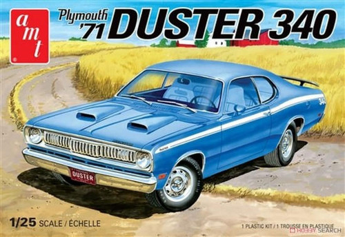 AMT1118 1/25 AMT 1971 Plymouth Duster 340 Muscle Car MMD Squadron
