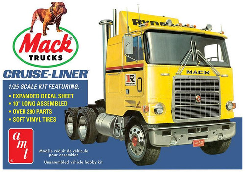 1/25 MPC Mack Heavy Duty DM800 Semi Tractor Cab - Squadron.com