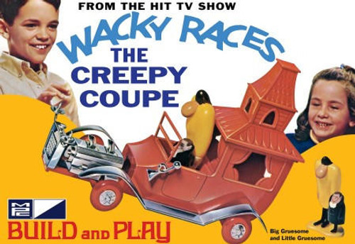 MPC936 1/32 MPC Wacky Races: Creepy Coupe w/Big & Little Gruesome Figures (Snap)  MMD Squadron