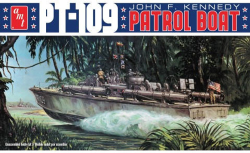 AMT1233 1/64 JFK PT109 Patrol Boat  MMD Squadron