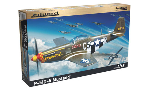 EDU82101 1/48 Eduard P-51D-5 Mustang Fighter Plastic Model Kit MMD Squadron