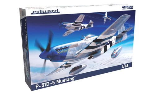 EDU84172 1/48 Eduard P-51D-5 Mustang Plastic Model Kit MMD Squadron