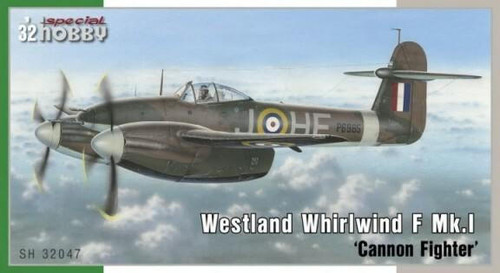 CMK-100-SH32047 1/32 Special Hobby Westland Whirlwind MkI Cannon Fighter Plastic Model Kit MMD Squadron