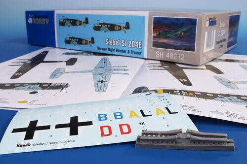 CMK-100-SH48212 1/48 Special Hobby Siebel Si 204E German Night Bomber and Trainer Plastic Model Kit MMD Squadron