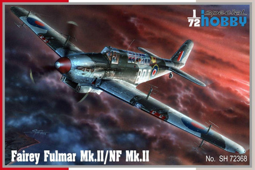 CMK-100-SH72368 1/72 Special Hobby Fairey Fulmar MkII/NF MkII Plastic Model Kit MMD Squadron