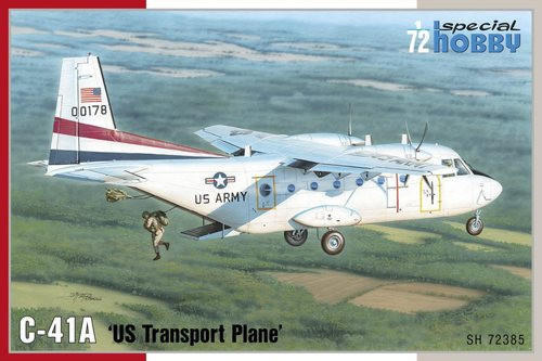 CMK-100-SH72385 1/72 Special Hobby C-41A US Transport Plane Plastic Model Kit MMD Squadron