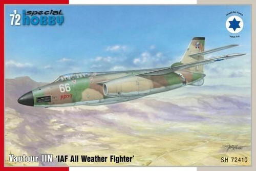 CMK-100-SH72410 1/72 Special Hobby Vautour IIN IAF All Weather Fighter Plastic Model Kit MMD Squadron