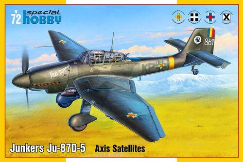 1/72 Special Hobby Junkers Ju-87D-5 Axis Satellites Plastic Model