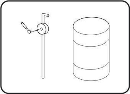 CMK-129-B35038 1/35 CMK German Hand pump and barrel WWII 1/35 Resin MMD Squadron