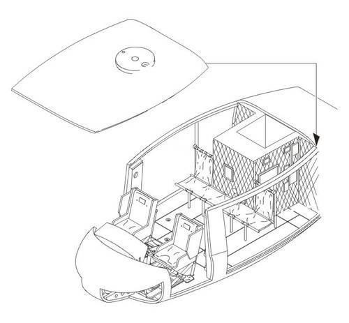 CMK-129-6006 1/35 CMK UH-1D - Cargo Bay set for Drag 1/35 Resin MMD Squadron