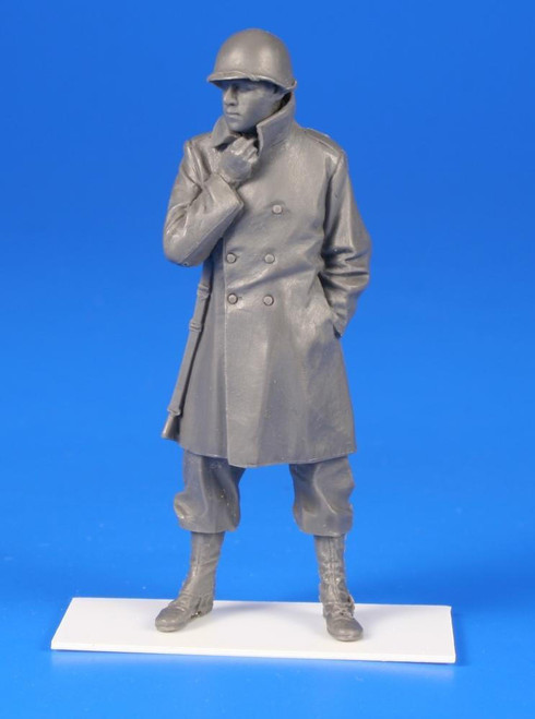 CMK-129-F35287 1/35 CMK US WWII Sodier w/winter coat and an M1 rifle - Belgium 1944 1/35 Resin Figure Model Kit MMD Squadron