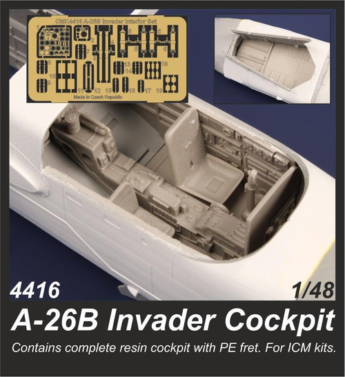 CMK-129-4416 1/48 CMK A-26B Invader Cockpit Resin MMD Squadron