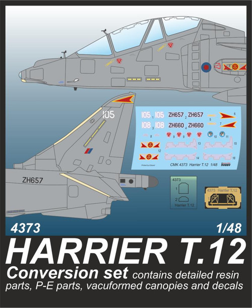 CMK-129-4373 1/48 CMK Harrier TMk.12 Conversion set Resin MMD Squadron