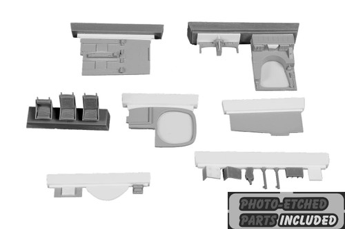 CMK-129-7428 1/72 CMK B-25C/D Pilots Cockpit and Radio Compartment Resin MMD Squadron CMK-129-7428 1/72 CMK B-25C/D Pilots Cockpit and Radio Compartment Resin MMD Squadron