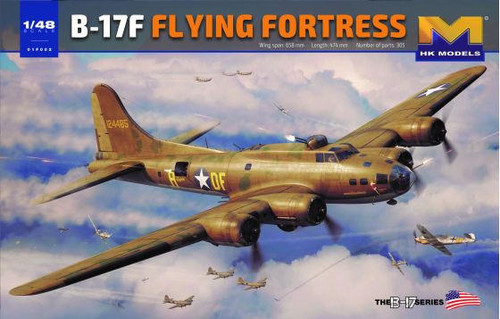 HKM-01F002 1/48 HK Models B-17F Flying Fortress Heavy Bomber  MMD Squadron