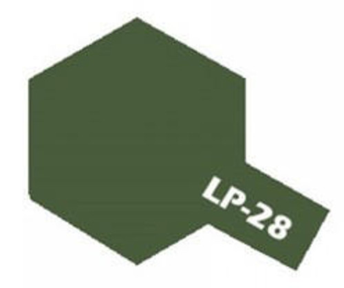 TAM82128-LP28 Tamiya Paint - LP-28 Olive Drab Mini Lacquer Finish  MMD Squadron