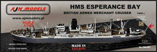 AJM70027 1/700 AJM Models HMS Esperance Bay, 1942 Resin Model Kit  MMD Squadron